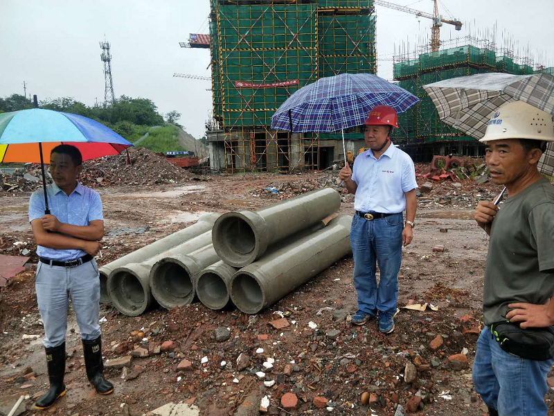 四川尧顺建设集团有限公司开展建筑工地雨季施工和汛期安全隐患专项检查